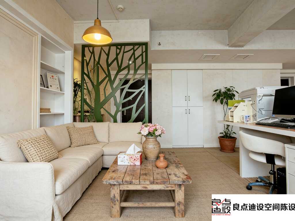 自然风办公室软装设计|低成本提升办公幸福感的软设计攻略🌿